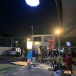 Moonlight On Set Filmproduktion